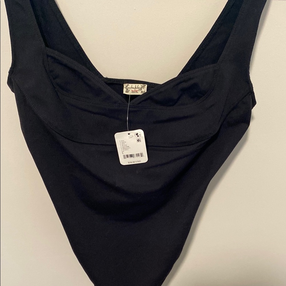 NWT Free People corset style Body Suit